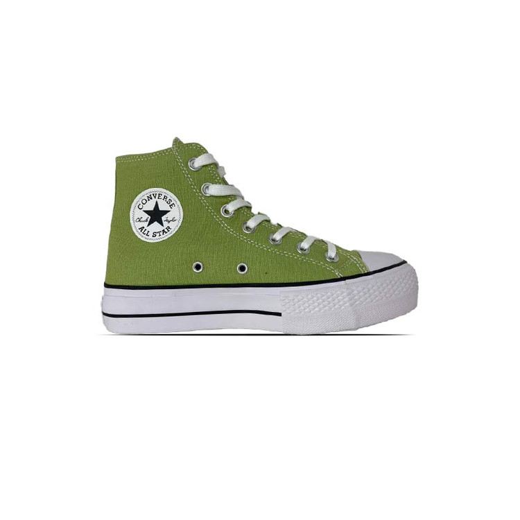 کانورس ساقدار سبز مدل پلتفرم