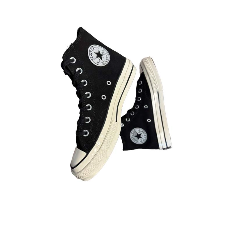 کانورس چاک تیلور جیر مشکی convers chuck Taylor chamois leather