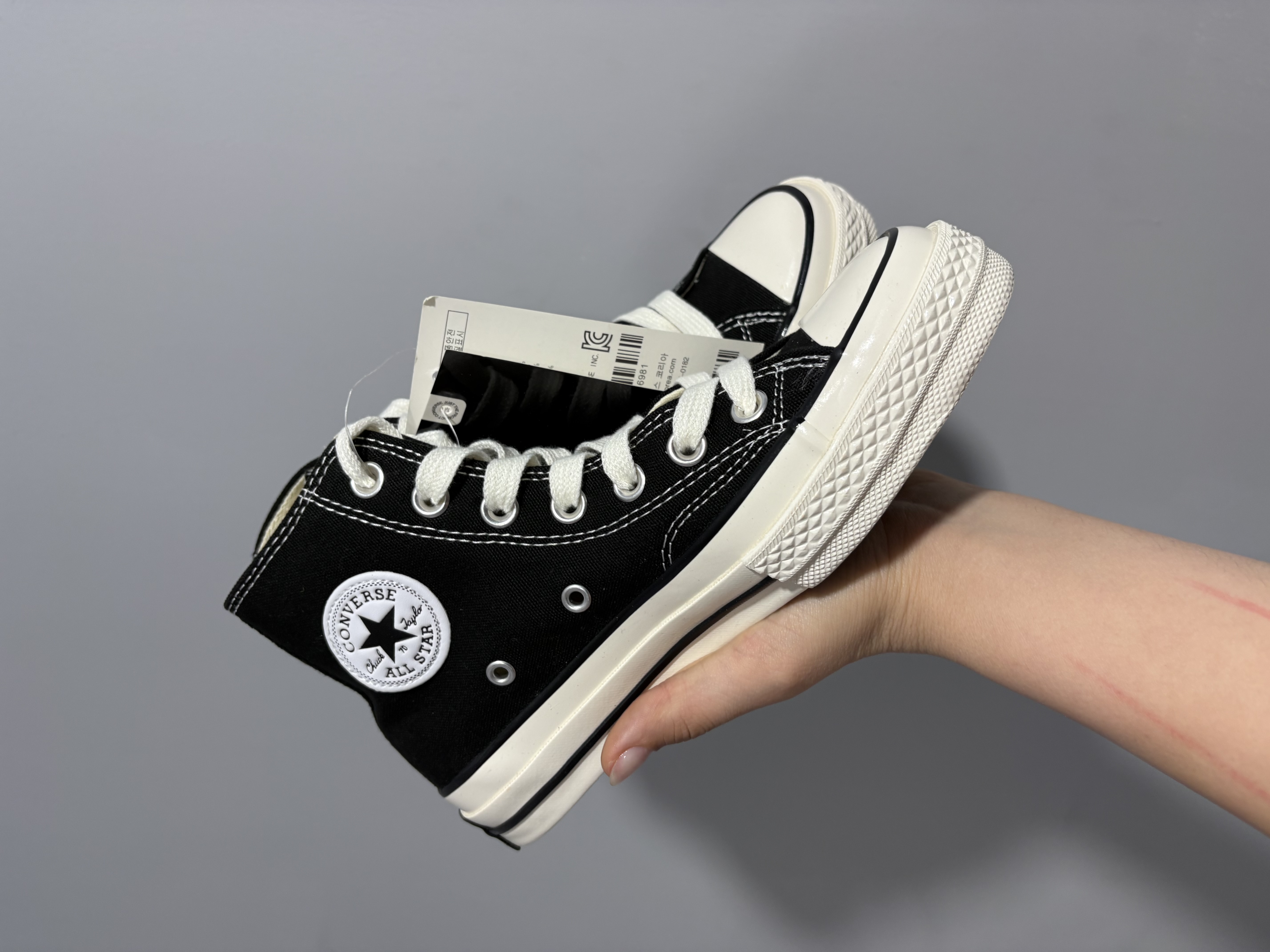 کانورس Chuck Taylor70 مشکی ساقدار ویتنام اصل